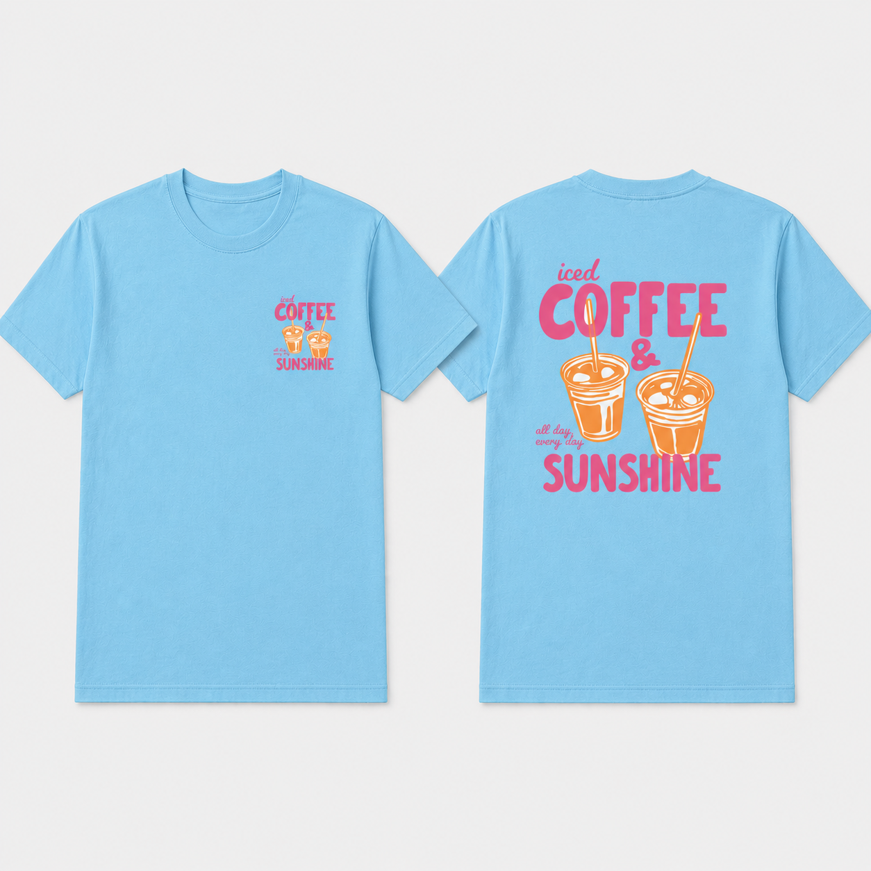 Iced Coffee & Sunshine Shirt