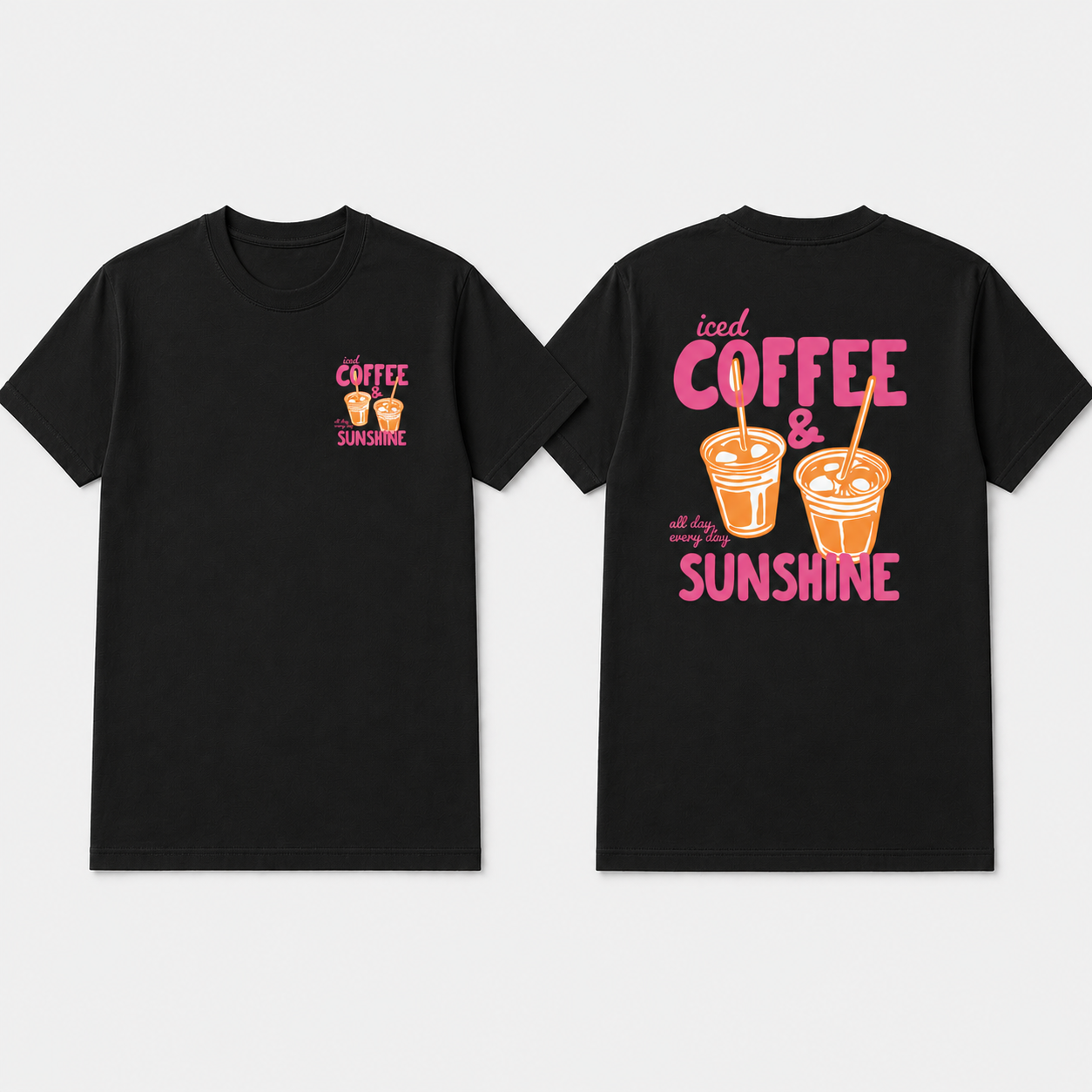Iced Coffee & Sunshine Shirt